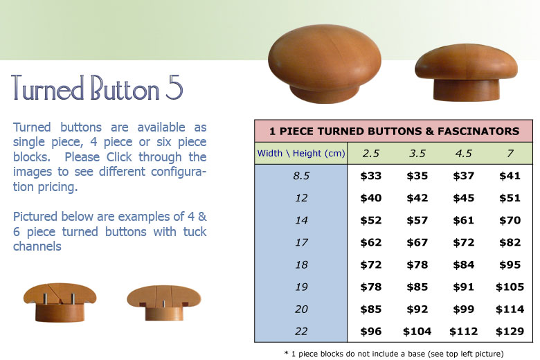 Turned Button 5 1